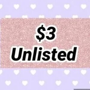(LIVE SHOW) Unlisted ITEMS Sale
